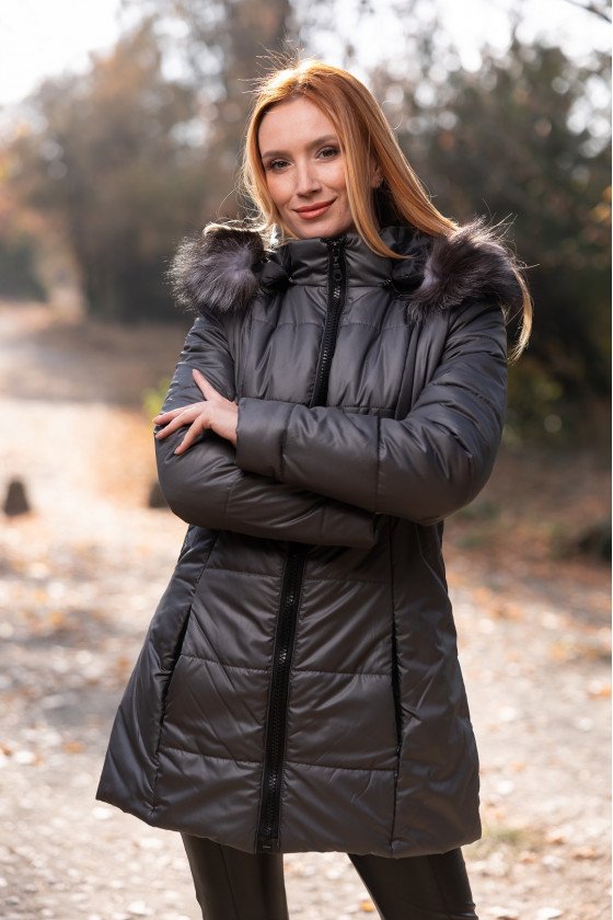 Прекрасно зимно яке Адел