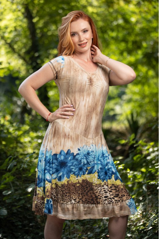 Рокля за едри дами Златомира