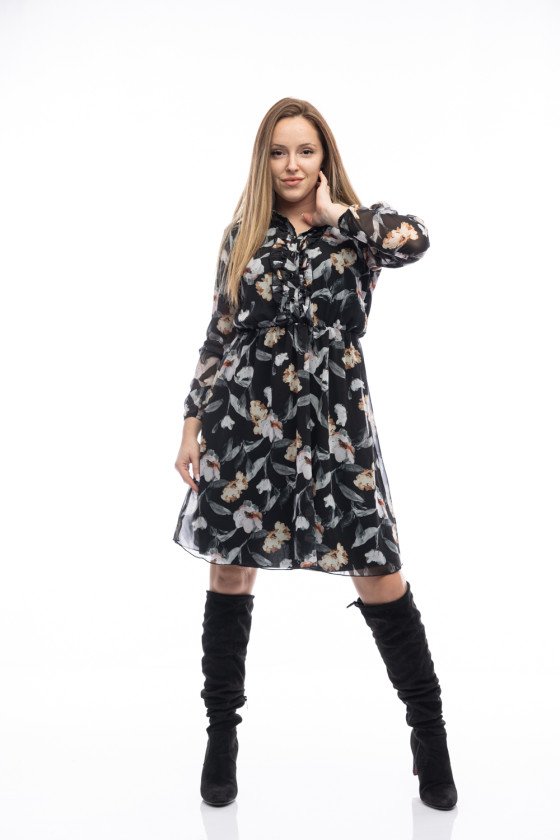 Дамска рокля от шифон Данила