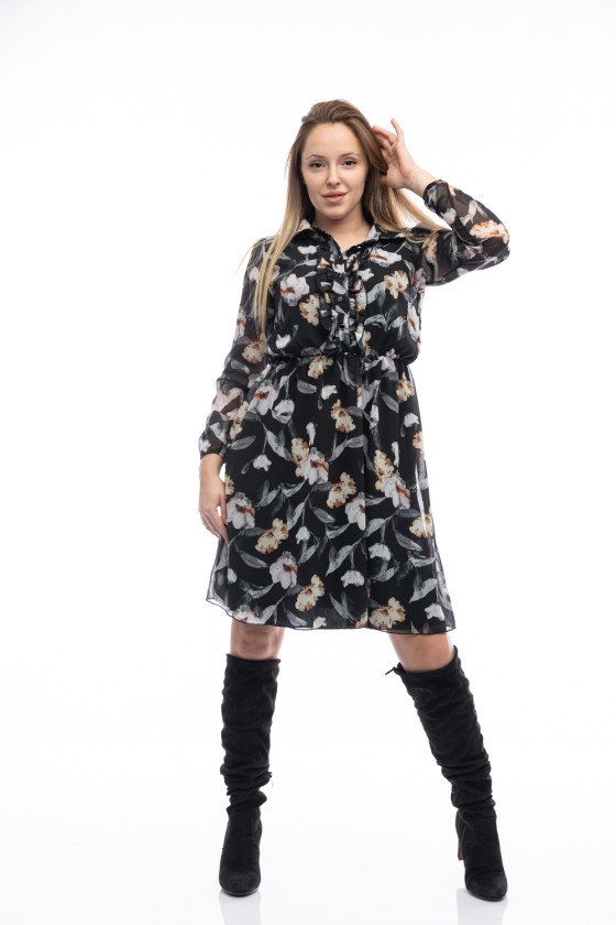 Дамска рокля от шифон Данила