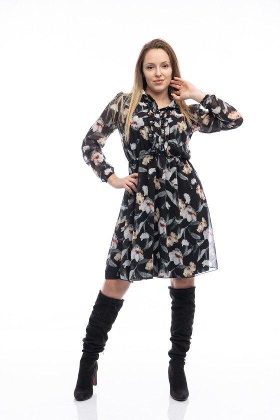 Дамска рокля от шифон Данила