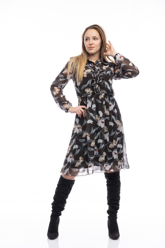 Прекрасна рокля от шифон Лорета