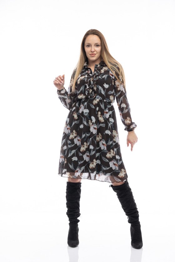 Прекрасна рокля от шифон Лорета