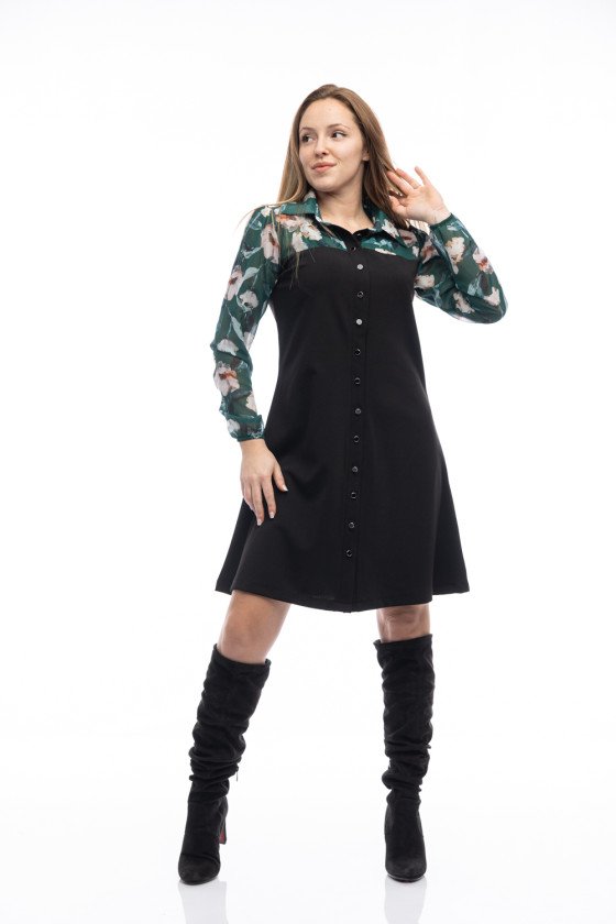 Рокля „Черна Илюзия“