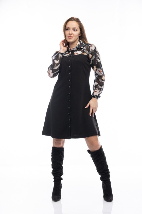 Рокля „Грация в черно“