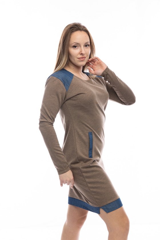 Рокля „Кафе & Деним“