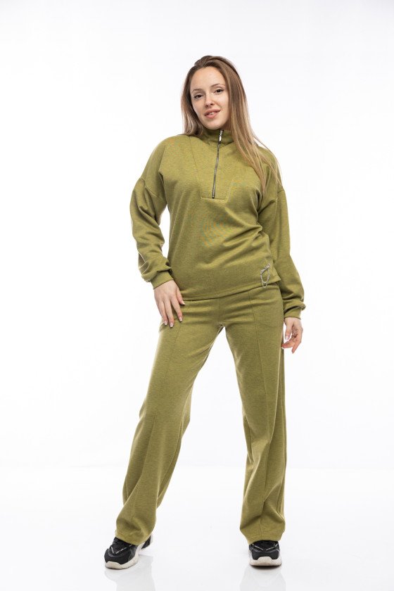 Дамски комплект „Milano Flow“ – маслина