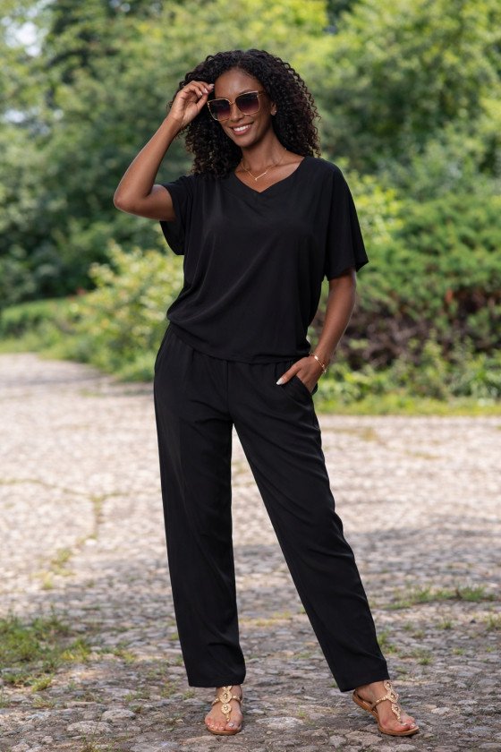 Елегантен комплект в черно