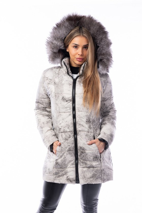 Елегантно зимно яке Ксения