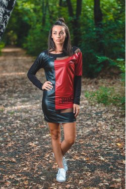 ТУНИКА С КОЖА ГРАЦИЯ