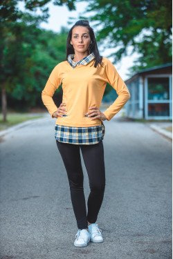 ЕЛЕГАНТНА БЛУЗА СЕНА