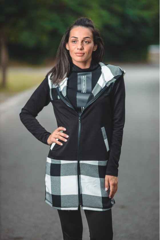 Жилетка с каре Аврора