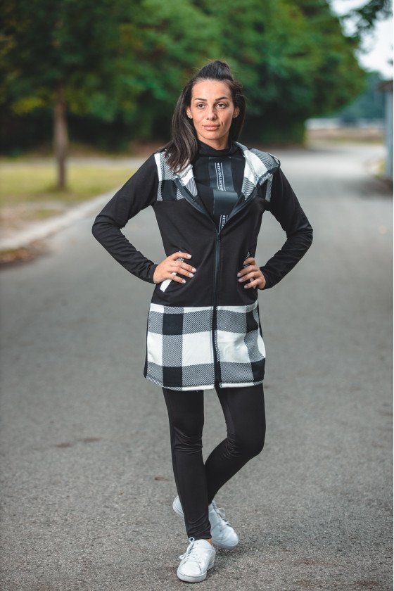 Жилетка с каре Аврора