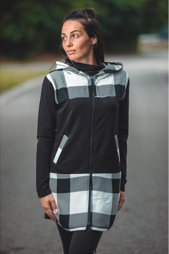 Жилетка с каре Аврора