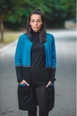 Елегантна есенна жилетка в два цвята Одеса