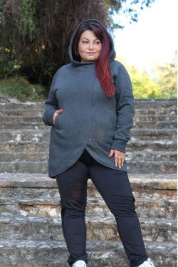 Асиметрично спортно яке Вилиана