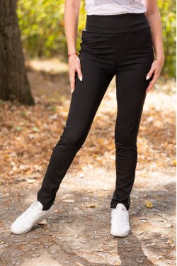 Клин с кожа Зара