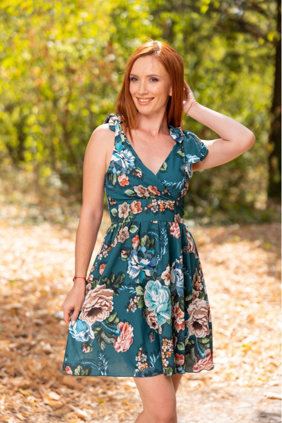 Рокля на цветя Сара