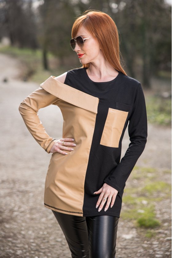 Туника с кожа Дани