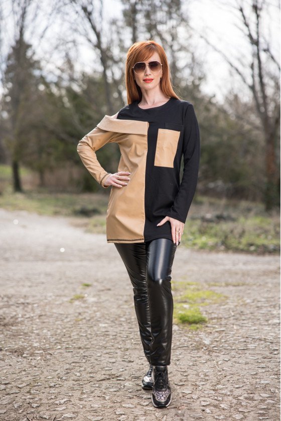 Туника с кожа Дани