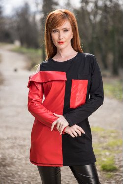 Туника с кожа Виола