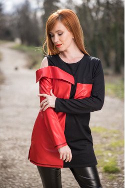 Туника с кожа Виола