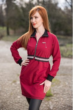 Рокля с ластик Траяна