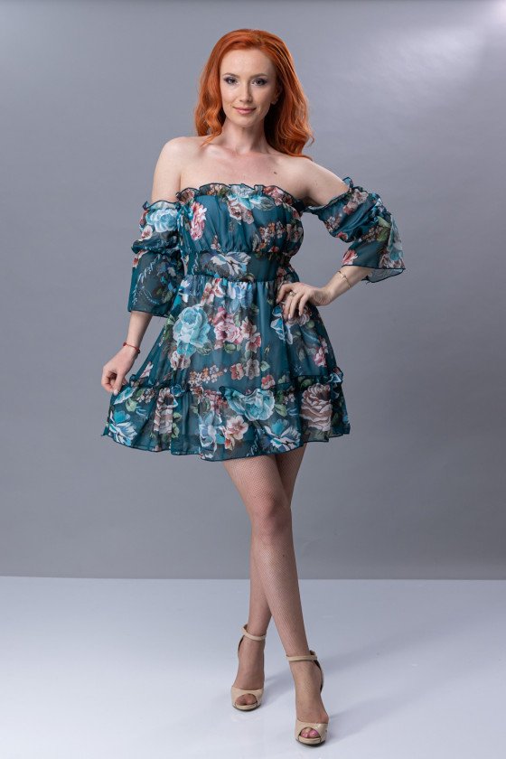 Прекрасна рокля от шифон Клариса