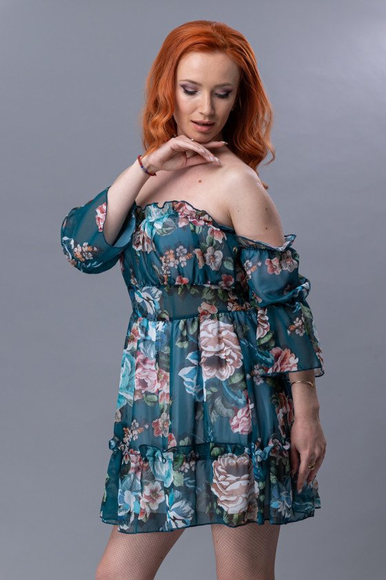 Прекрасна рокля от шифон Клариса