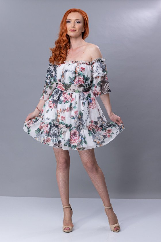 Прекрасна рокля от шифон Триша