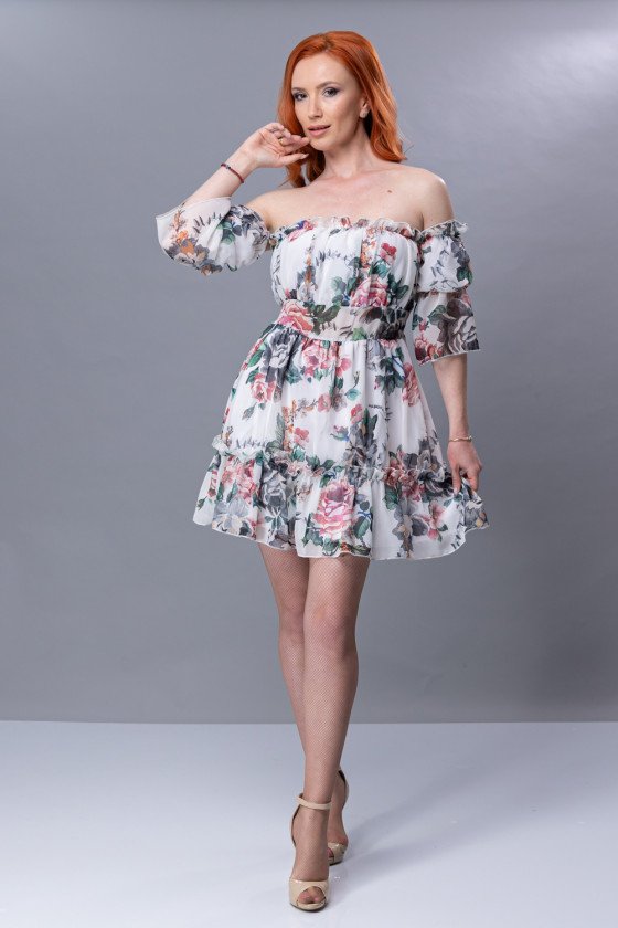 Прекрасна рокля от шифон Триша