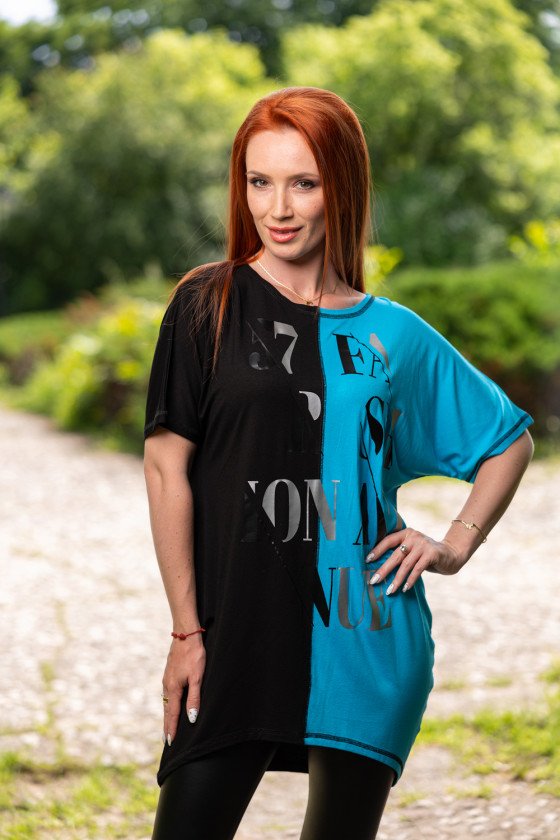 Туника в два цвята Оливия