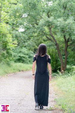 ЕЛЕГАНТНА РОКЛЯ СЪС ЩАМПА ТИХОМИРА