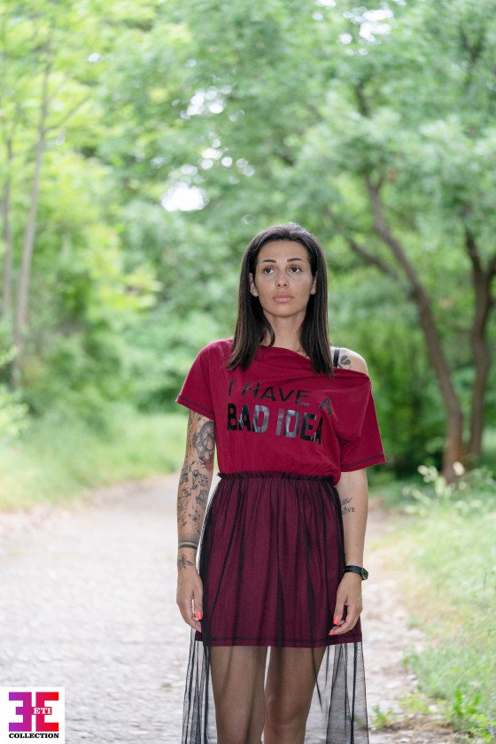 РОКЛЯ С ТЮЛ ДЕЙНА