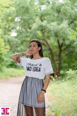 РОКЛЯ С ТЮЛ КРАСИ