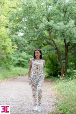 Елегантен гащеризон на цветя Анди