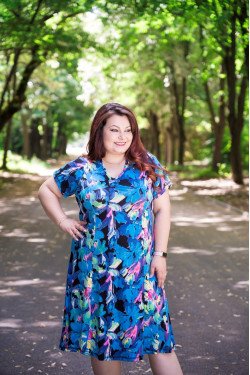 Рокля на цветя Персия