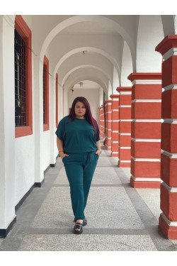 Елегантен гащеризон в зелено