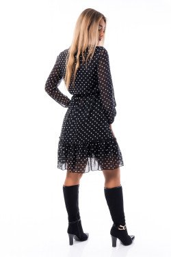 Прекрасна рокля от шифон Бора