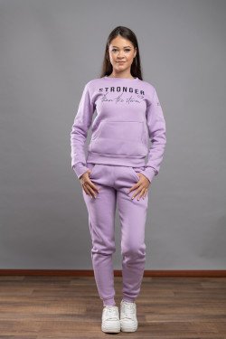 Дамски зимен екип в лилаво
