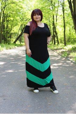 Дамска дълга ежедневна рокля 