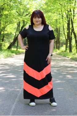 Ежедневна дамска дълга рокля