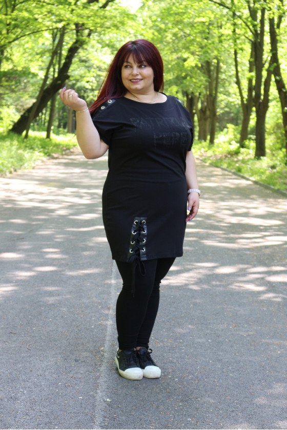 Туника за едри Виолета