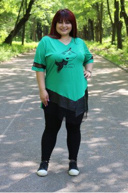 Туника за едри дами Кара