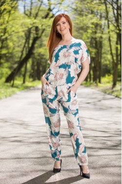 Елегантен дамски гащеризон Теа