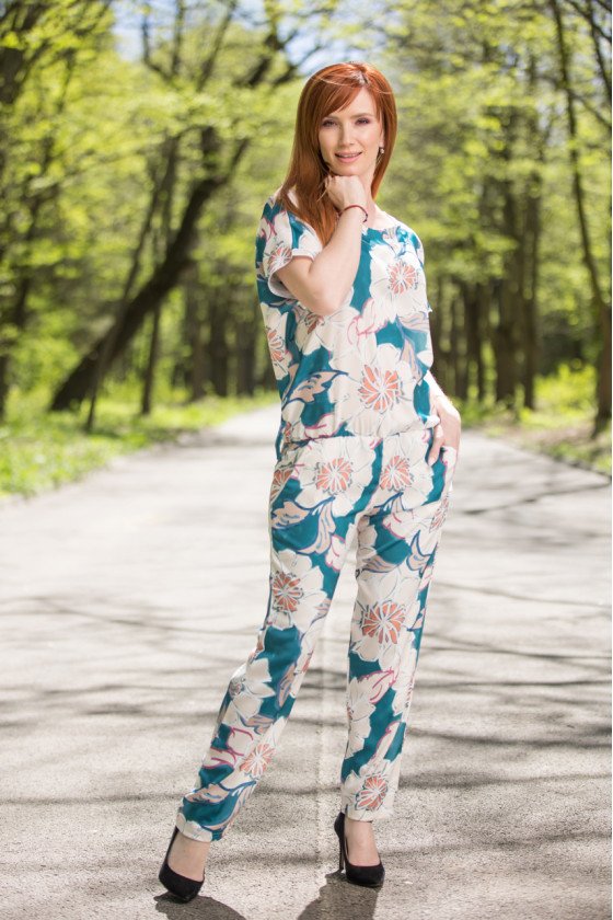 Елегантен дамски гащеризон Теа