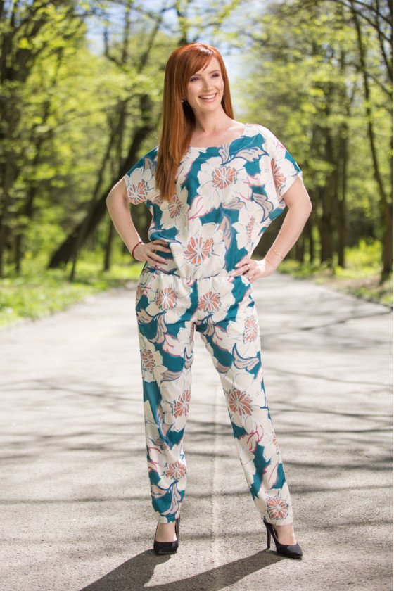 Елегантен дамски гащеризон Теа