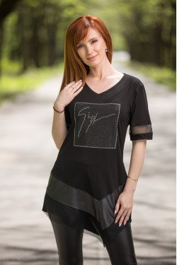 Туника с принт Хана