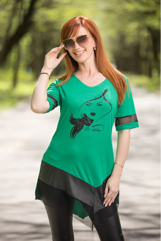 Туника с принт Бориса