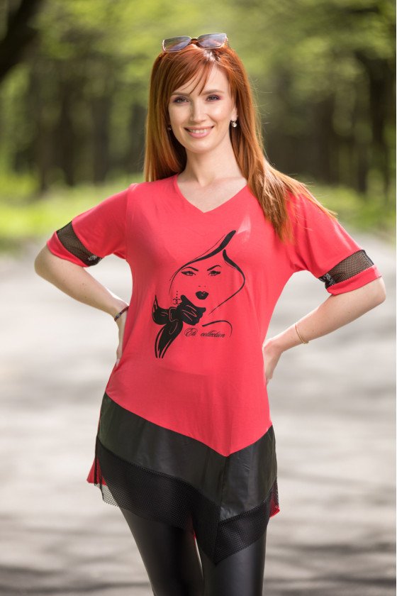 Туника с принт Хера